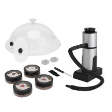 Rookinjector Voedsel Drank Koude Rookgenerator Bar Draagbaar Moleculair Koken Vlees Branden BBQ Koken