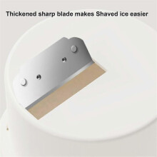 Eisbrecher Manueller rotierender handrasierter Eisbrecher Kleine manuelle Rasiereismaschine für den Haushalt für Cafe Bar Küche