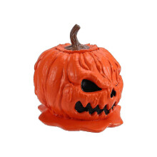 Halloweenska tekvicová miska na občerstvenie Melting Skull Bowl s vekom pre interiér
