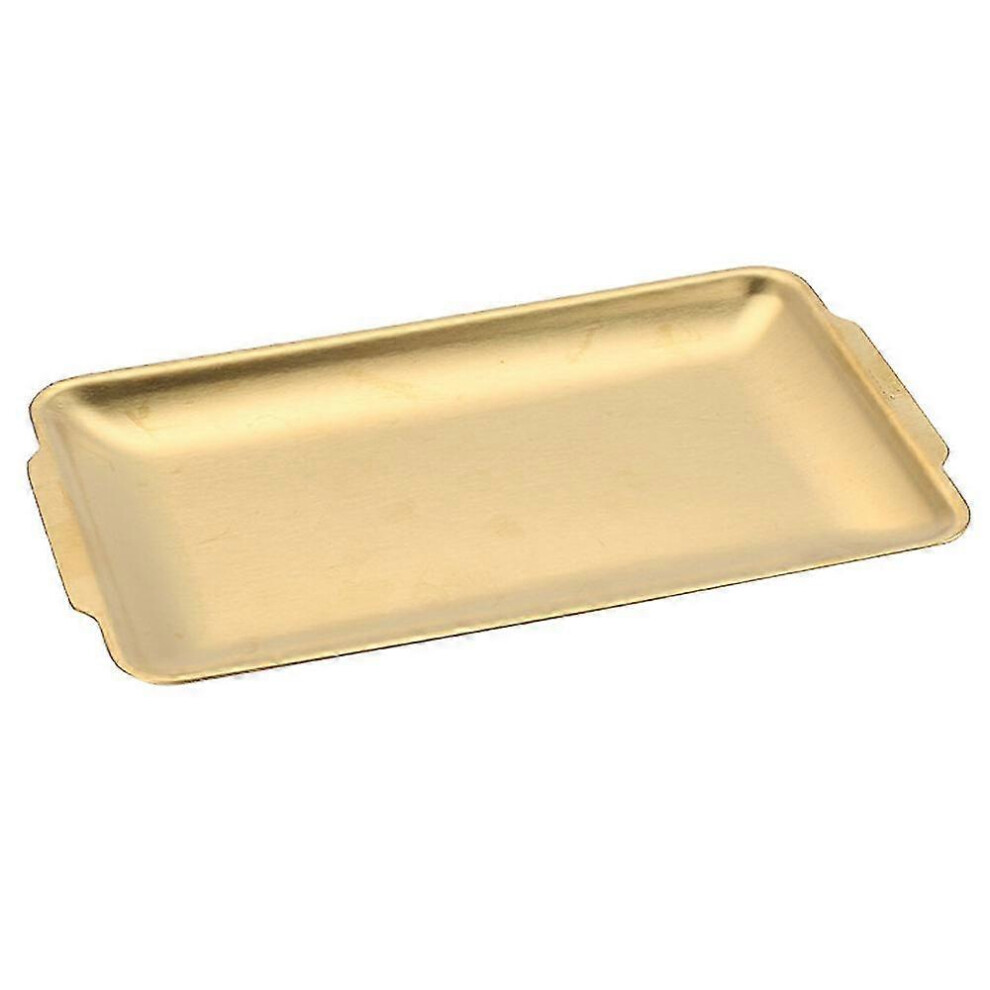 Stainless Steel Plate Rectangular Plate Craft Decoration Barbecue Plate Western Food Snack Plate Flat Plate Easy Clean-image-OPC-PJNHBMM-NEW