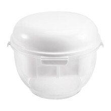 Griekse yoghurtmaker met fijnmazige zeef, verwijderbare drukplaat,