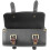 Motorcycle Fork Bag Waterproof Leather Quick Release Side Bag Universal Tool Storage Black Small Tool Pouch 5