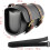 Motorcycle Fork Bag Waterproof Leather Quick Release Side Bag Universal Tool Storage Black Small Tool Pouch 4