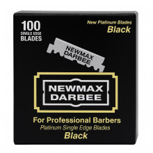 Newmax Darbee Extra Single Edge Razor Blades, Black, 100count