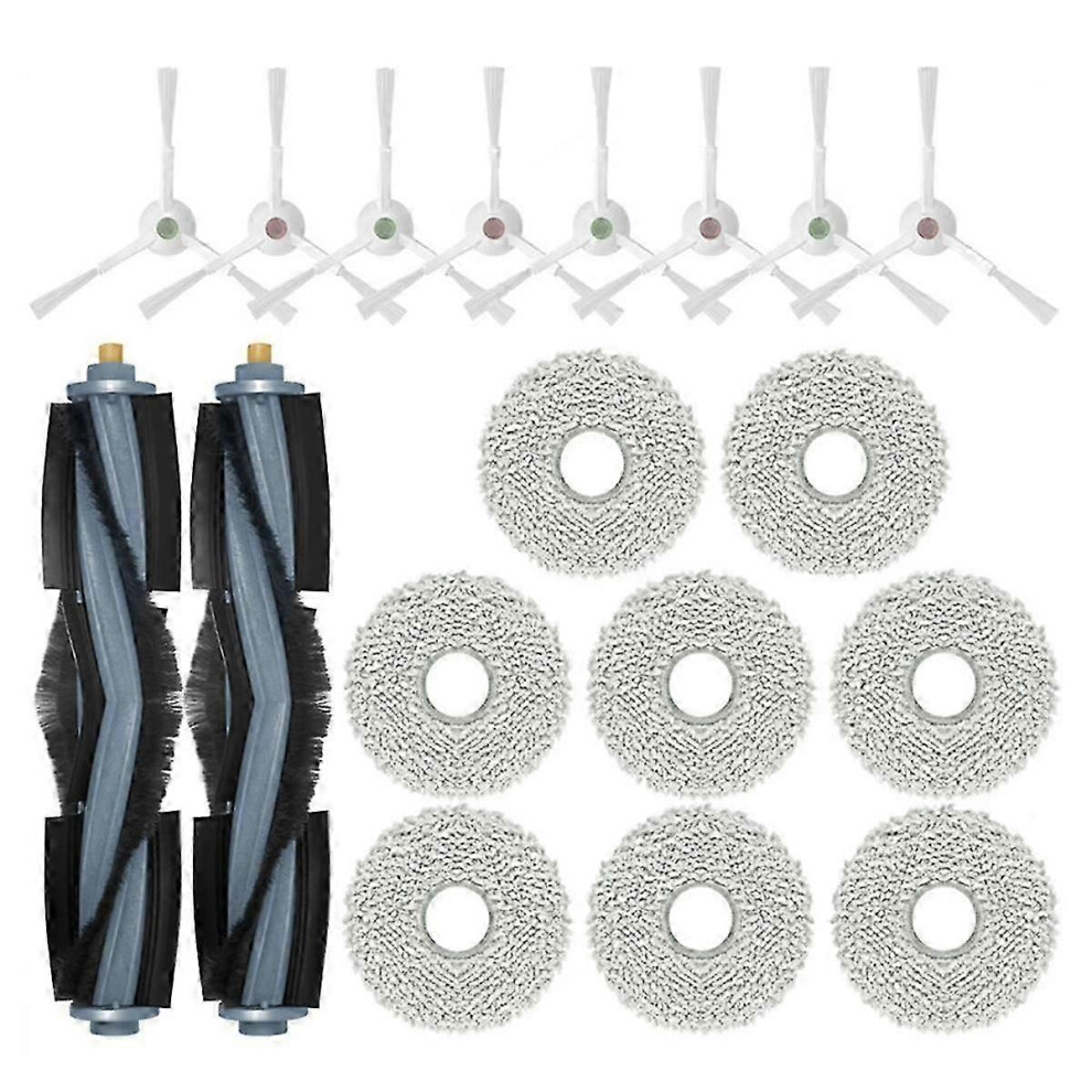 For Floor 3 Station Robot Vacuum Cleaner Spare Parts Accessories Main Side Brush Mop Cloth-image-OPC-PJNHD7S-NEW