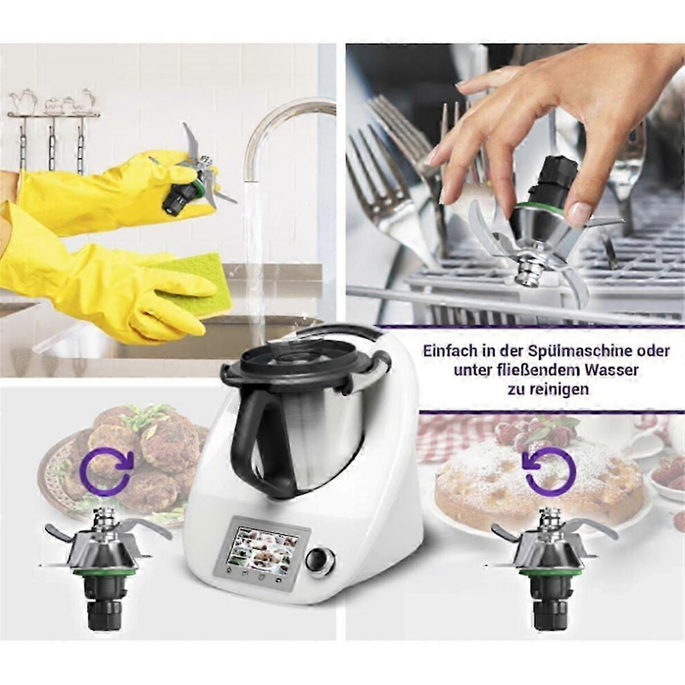 Replacement Blade for TM5 TM6 Food Processor Accessories Stainless Steel Knife Parts-image-OPC-PJNHDK2-NEW