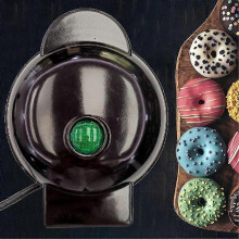 Electric Donut Machine Non-stick Coated Kitchen Donut Maker EU Plug C
