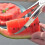Κόφτης από ανοξείδωτο ατσάλι Avocado Slicer Splitter Fruit Melon Cutting 4
