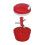 Tupperware Chef Turbochef Κόκκινο σχεδιασμένο για συμβατότητα με 5