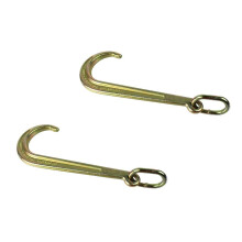 Forged Tow Hook 14 Inch Heavy Duty - 2 Pack for Trucks and SUVs, Durable Steel Construction, Rust-Resistant Finish