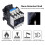 CJX2-3210 32A 220V CA NO Contactor, Plateado 8