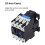 CJX2-3210 32A 220V CA NO Contactor, Plateado 10