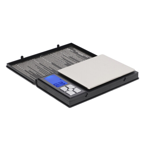 Modelo: 2000 g/0.1 g Balanza de gramos ABS+SS Portátil 2