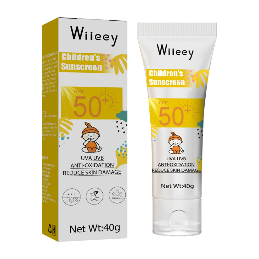 Cream (40G) Children's Protective Summer Outdoor Uv-Proof And Refreshing Skin Gentle Incomplete Body Protective