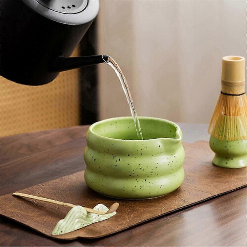 Matcha Groene Thee Garde Teaware Japanse Bamboe Chasen Thee Tool, wit 2