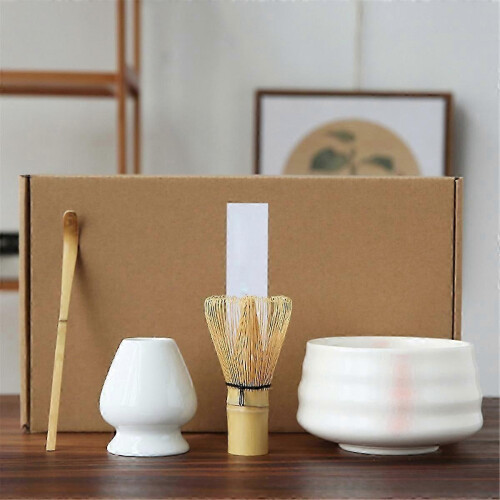 Japonês Matcha Tea set Indoor Drinking Tea Making Tool Bamboo Bowl 2
