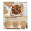 Cork Trivet, 6 τμχ Υψηλής πυκνότητας παχιά τετράγωνα 4