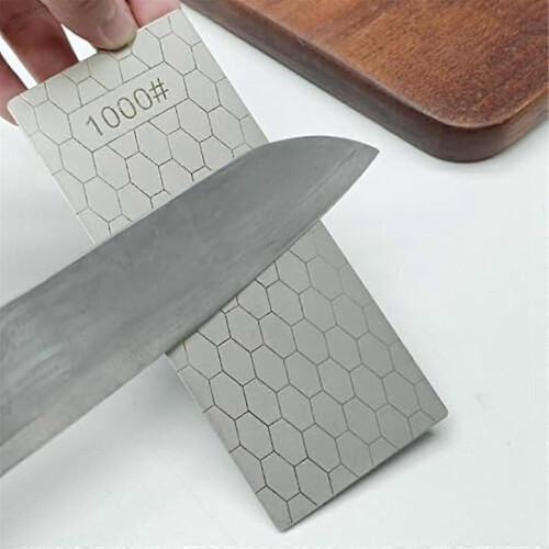 Pedra de afiação de diamante, 8Pcs Diamond Sharpener, Guia de ângulo Sharpener 2
