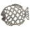 Χυτοσίδηρος Fish Trivet, διακοσμητικό vintage μοτίβο 7,5X6 1