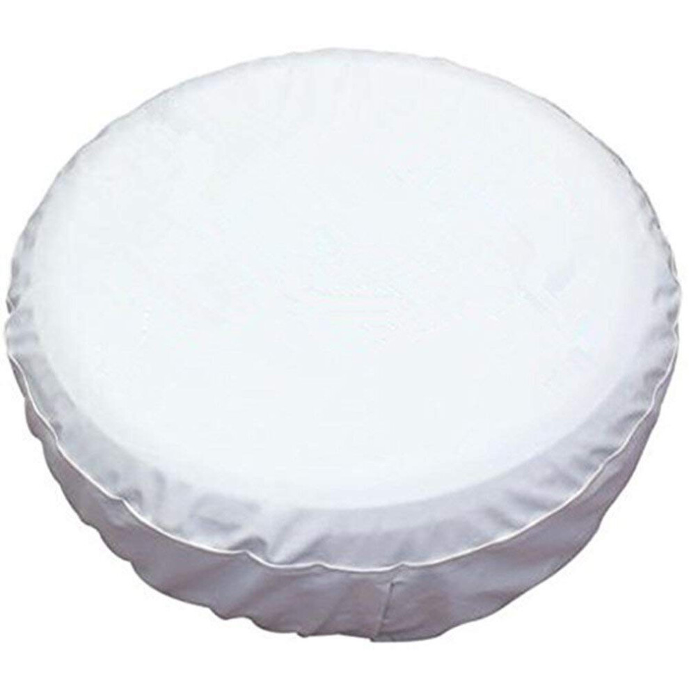 Spare Tire Cover 15 Inch Pvc Leather Waterproof Dust-Proof Universal Wheel Cover For Jeep Trailer Rv Suv Camper White 6482260663036