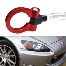 Tow Hook for Honda S2000 AP1 AP2 and Acura TL, Red Aluminum Track Racing Style Sports Accessory