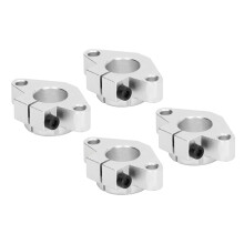 4 Stück Schienenführungsstützen aus Aluminiumlegierung für lineare Führungsschiene SHF16, präzise Geräte
