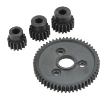 54T 0,8 32 Zahnrad Übersetzungsrad mit 15T 17T 19T Antriebsritzel Set für Traxxas Slash 4x4 4WD