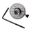 Torque Angle Gauge 1/2 Drive Torque Wrench Angle Meter 360 Adjustable Automotive Tool Silver for Dad 1