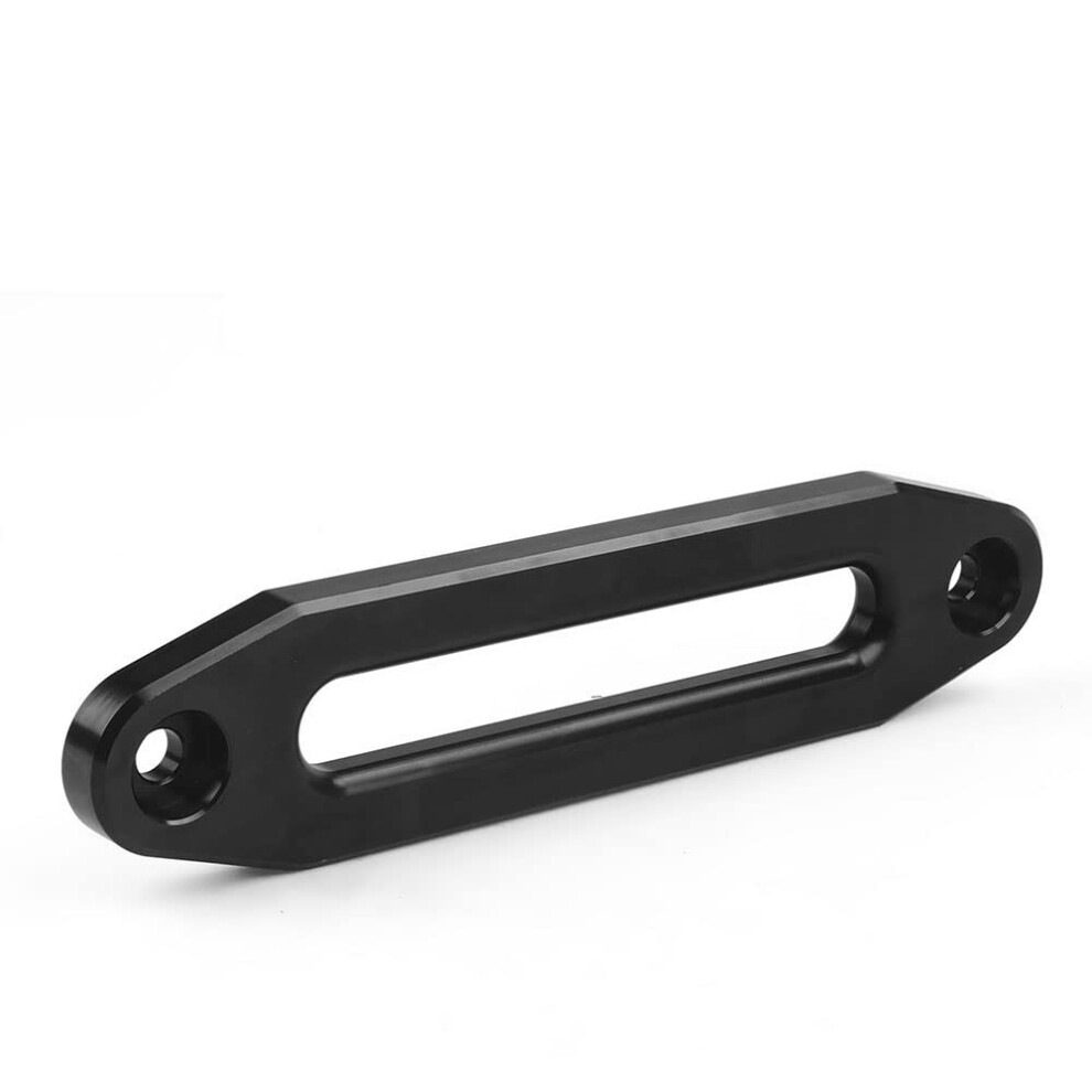 Hawse Style Winch Fairlead 10 Inch 254Mm For 8000-15000 Lb Utv Automotive Anchor Cables Smooth Mount Black 6482260663173