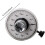 Torque Angle Gauge 1/2 Drive Torque Wrench Angle Meter 360 Adjustable Automotive Tool Silver for Dad 2