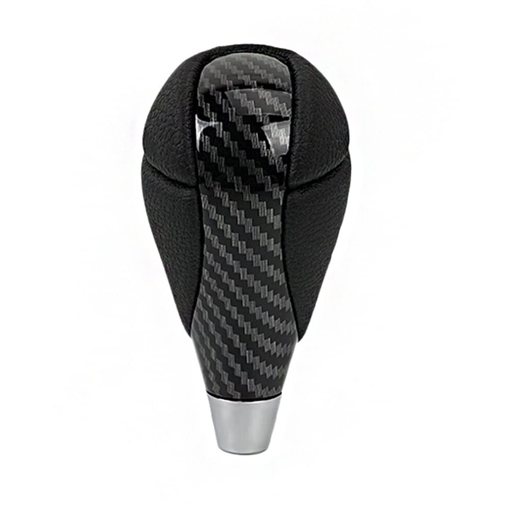 Gear Shift Knob Carbon Fiber Leather Compatible With Lexus Es300 Gs430 Is250 Lx470 Rx450h Toyota Camry Rav4 6482260663210