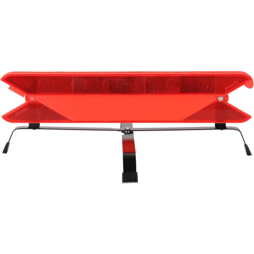 Safety Warning Triangles DOT Approved Emergency Triangles with Heavy Base for Roadside Vehicle Use and Visibility 2