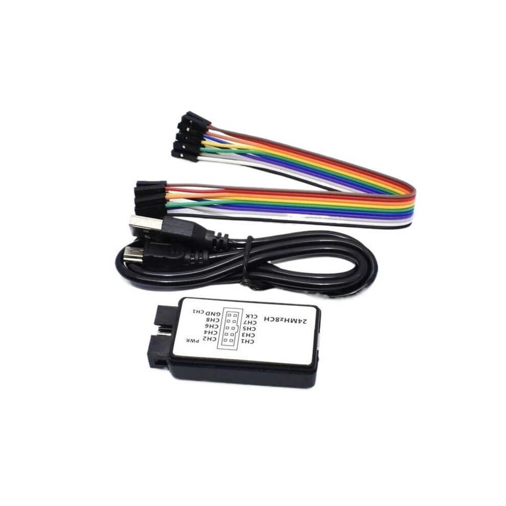 Usb Logic Analyzer 24Mhz 8 Channel 24M/Seconds Debugger For Arm Fpga Compatible Logic Analyzer 8Ch 24M 6947110172880