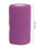 12 piezas de vendaje elástico autoadhesivo de 10 cm, morado, látex 3
