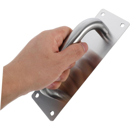 Fire Door Handle Set 2pcs Outdoor Metal Barn Door Pulls Heavy Duty Handles for Secure Entry and Exit 2