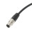 Cable enrollado D-TAP a 4-Pin Mini XLR, 12V 7