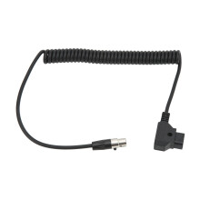 Cable enrollado D-TAP a 4-Pin Mini XLR, 12V