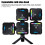 W64 RGB LED Fill Light: Adjustable 2500K-9500K 2000mAh 20 Modes 12