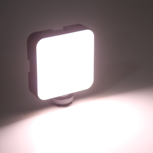 W64 RGB LED Fill Light: Adjustable 2500K-9500K 2000mAh 20 Modes 2