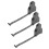 3 Pcs Portable Black Body Measuring Tape, 9x2x6cm 14