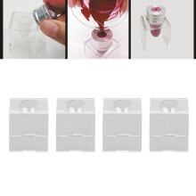 4 Stück ABS-Lippenstift-Halter, DIY-Lippenstift-Halter