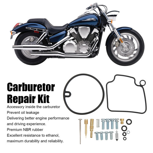 VTX 1300 1300cc Negro O-ring Kit de juntas 2003-2007 2