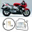 VTX 1300 1300cc Negro O-ring Kit de juntas 2003-2007 13