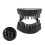 Prothese-Bohrerhalter Zahn-Modell Schwarz 28-Bits 6