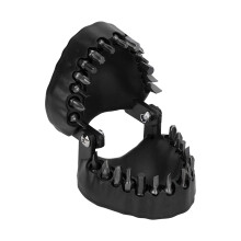 Prothese-Bohrerhalter Zahn-Modell Schwarz 28-Bits
