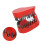 Zahnmodell-Prothese-Bohrerhalter, rot, 28 Bohrer 14