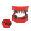 Zahnmodell-Prothese-Bohrerhalter, rot, 28 Bohrer 12