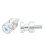 6082T6 Paddock-Stand-Bobbins Aluminium - Silber 15
