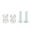 6082T6 Paddock-Stand-Bobbins Aluminium - Silber 2
