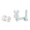 6082T6 Paddock-Stand-Bobbins Aluminium - Silber 8